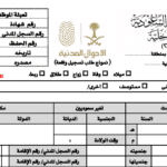 طريقة سهلة لطلب شهادة ميلاد عن طريق ابشر السعودي