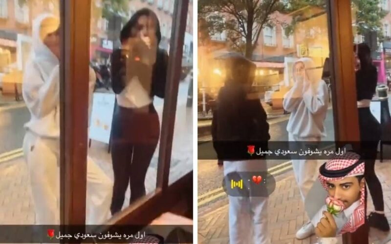 ردة فعل غريبة لفتيات في بريطانيا عند رؤيتهن شاب سعودي.. لن تصدقوا ماذا طلبن منه!