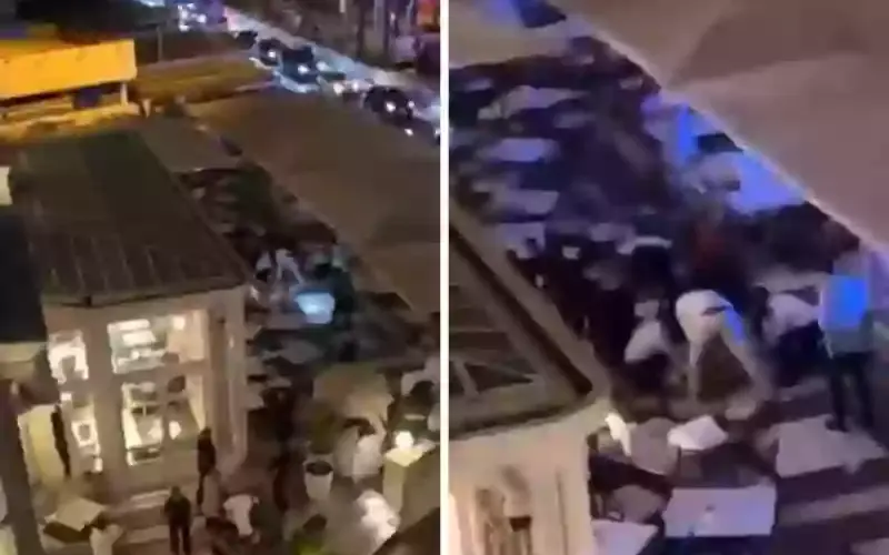 شاهد بالفيديو.. فرنسيون يعتدون على سائح سعودي ويرمونه من شرفة الفندق الذي كان يقضي فيه إجازته