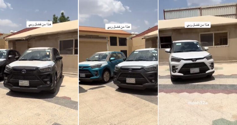 أب سعودي يهدي 4 سيارات لأولاده ويكشف سبب تصويره الفيديو.. شاهد