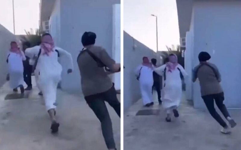 شاهد: الأمن السعودي يداهم سكن مقيمين في منطقة عسير وعند تفتيشه كانت المفاجأة!!