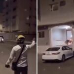 فيديو يشعل السعودية لحادث شاب استولى على دراجة نارية ويتسبب في كارثة غير متوقعة!