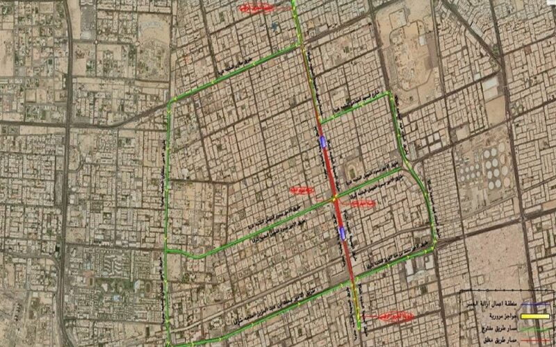 عاجل: إغلاق جزئي لطريق جدة المدينة بين التحلية و صاري لإزالة جسر المشاة الجمعة والسبت هذه الأوقات!