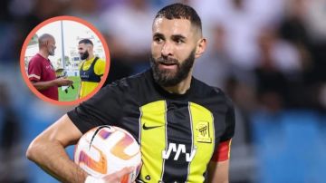 شاهد التفاصيل الكاملة حول الخلاف الحاد بين بنزيما وسانتو والذي ادى الى حرمانه من تدريب الفريق