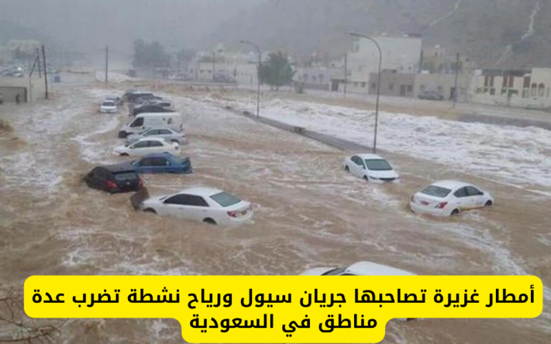تحذيرات عاجلة من عاصفة شديدة سوف تضرب السعودية خلال الأيام القادمة والسيول تجتاح الأماكن!