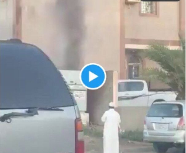 شاهد لحظة الانفجار العنيف لأحد المنازل في السعودية ..تفاصيل