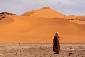 مواطن سعودي مسن في صحراء عفيف | يعيش هناك لما يقرب من 60 عامًا أو أكثر..شاهد