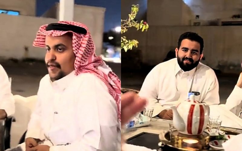 رد فعل مواطن سعودي يتفاجئ بطلب من زوجته تطلبه عاملة منزلية