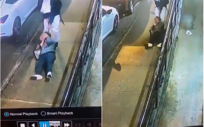 فيديو صادم: اعتداء على فتاة وسط نيويورك وخنقها بحزام…لن تصدق ماهي جنسيتها؟