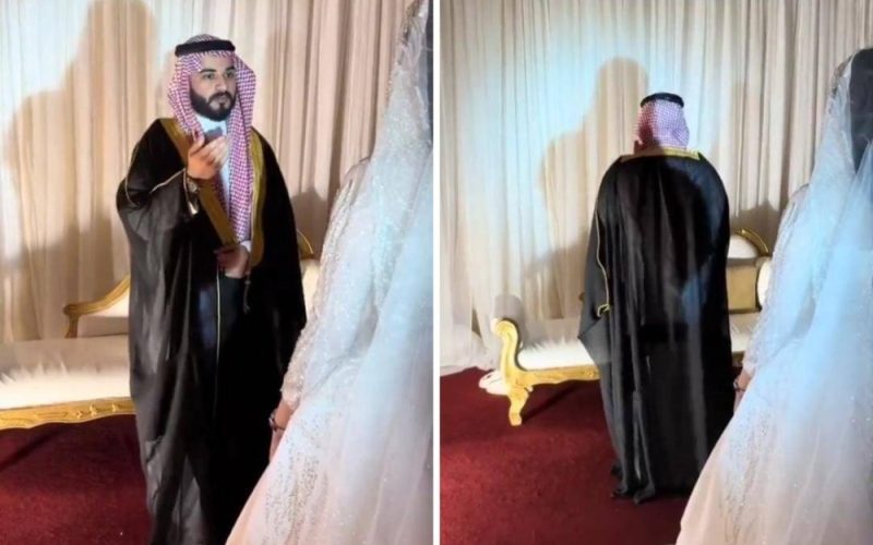 بسبب المكياج… عريس سعودي يمارس مع زوجته هذا العمل الفاضح أثناء الزفاف.. فيديو
